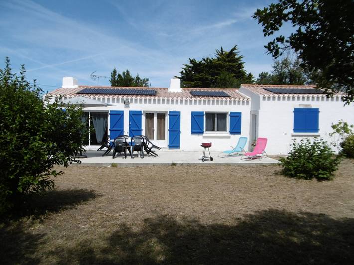 Location de vacances pour 5 personnes, avec jardin à La Guérinière
