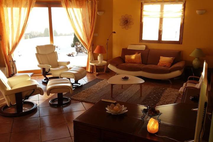 Location de vacances pour 12 personnes, avec jacuzzi et jardin à Sarcenas - 2