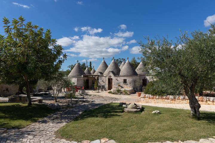 Trullo pour 2 personnes, avec Jacuzzi et Jardin