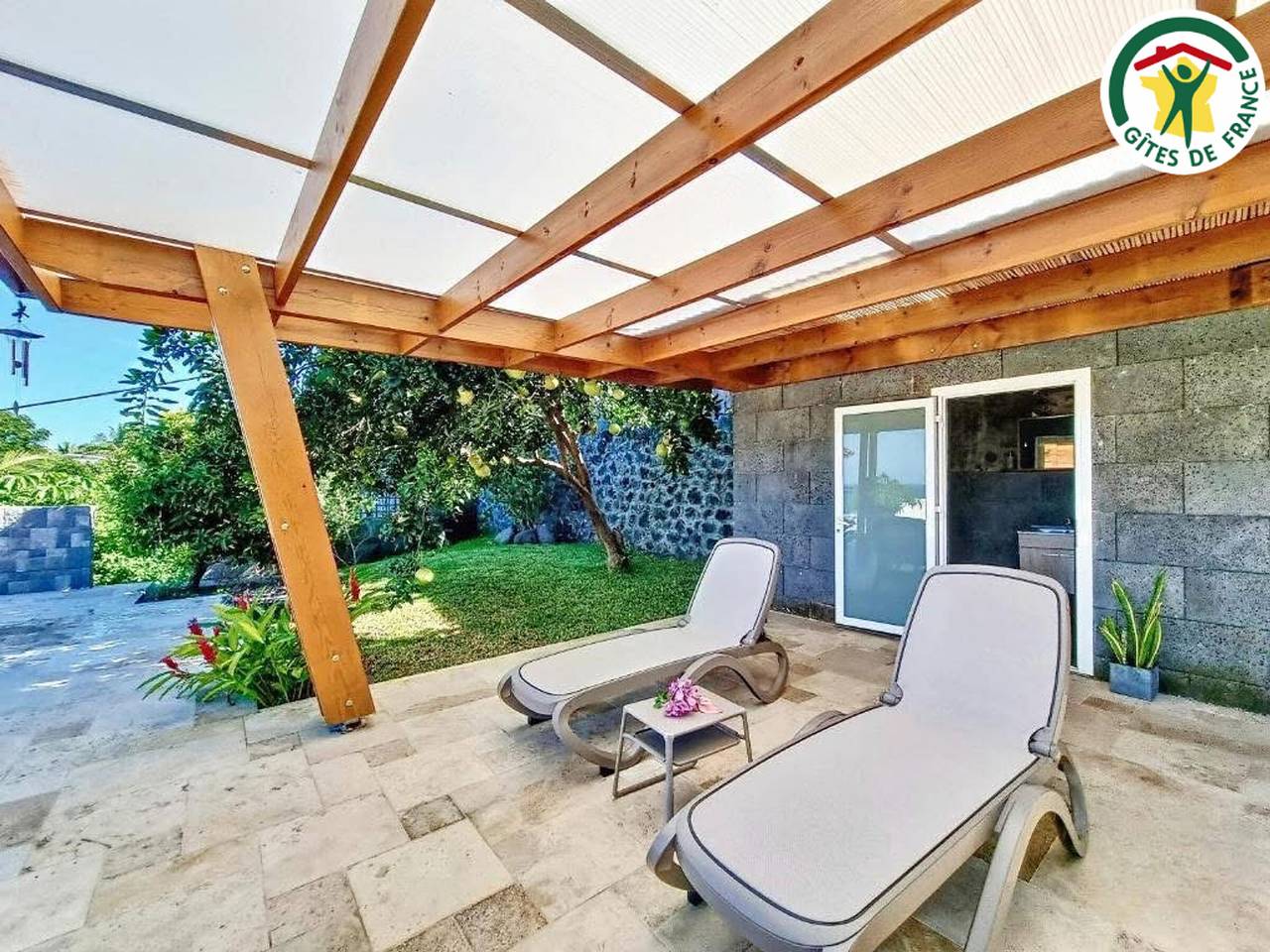 Escapada en San Pedro: Casa para 4, piscina, vista al mar in Grands-Bois, Saint-Pierre (Réunion)