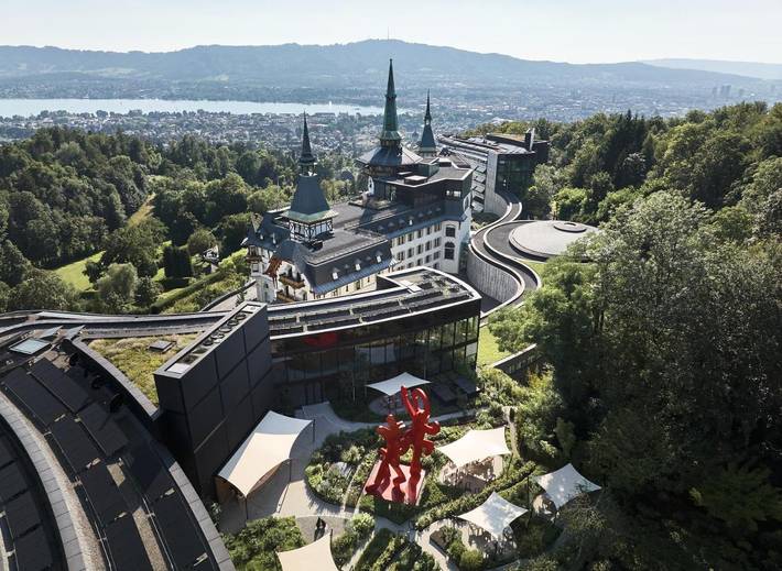 Hotel für 3 Personen, mit Balkon und Whirlpool sowie Terrasse und Garten in Zürich - 2