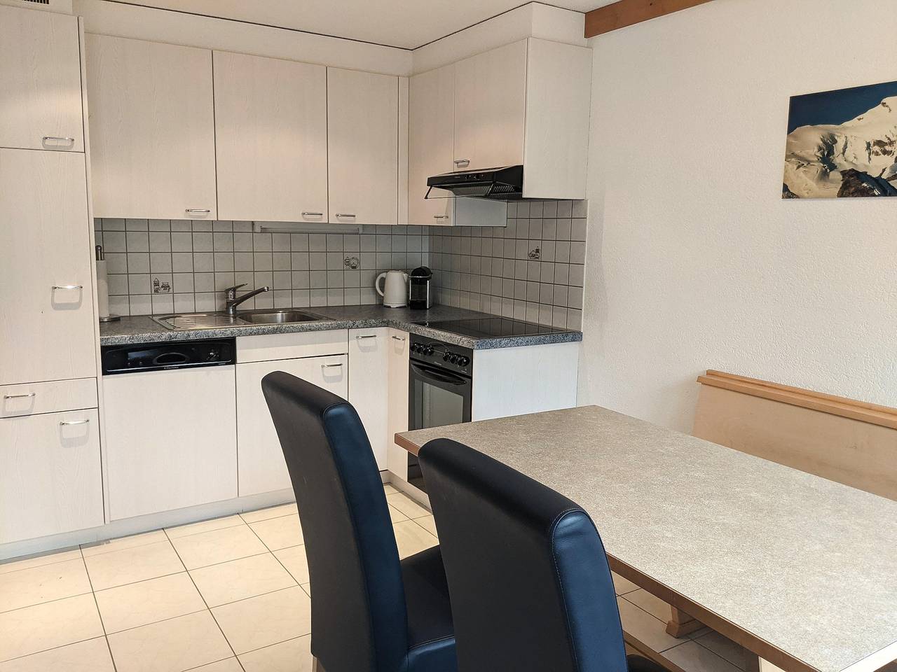 Geheel vakantieappartement, 4-Bettwohnung Nr. 6 in Saas-Fee, Walliser Alpen