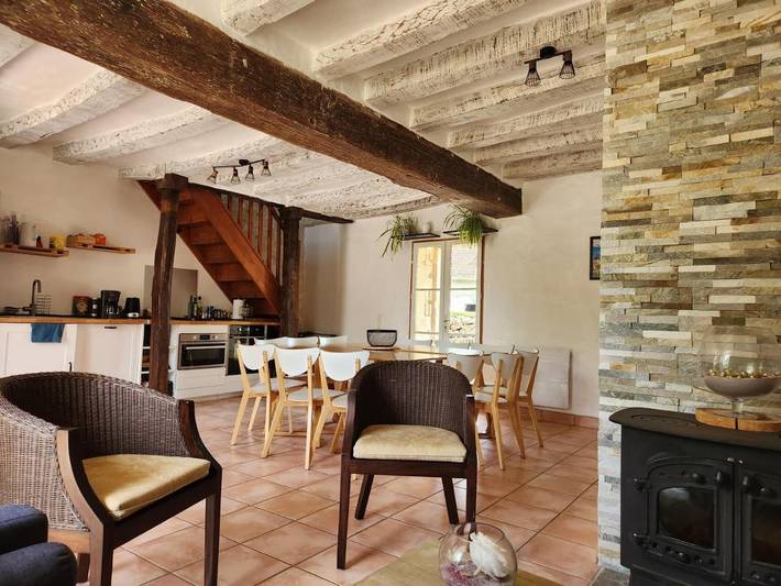 Gîte pour 4 personnes, avec terrasse à Châteauvieux - 4