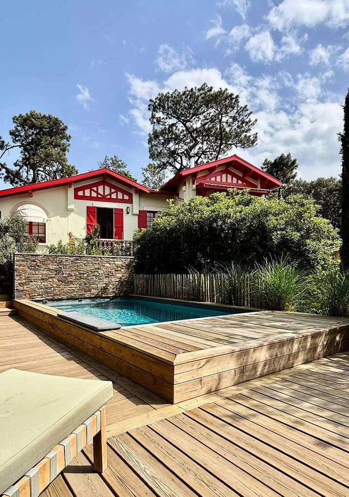 Villa pour 8 personnes, avec vue et piscine à Soulac-sur-Mer