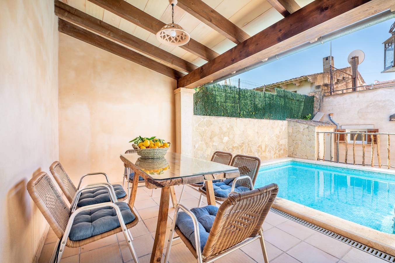 Ferienhaus 'Villa Caldentey' mit Pool und Wlan in Ariany, Mallorca Inselmitte