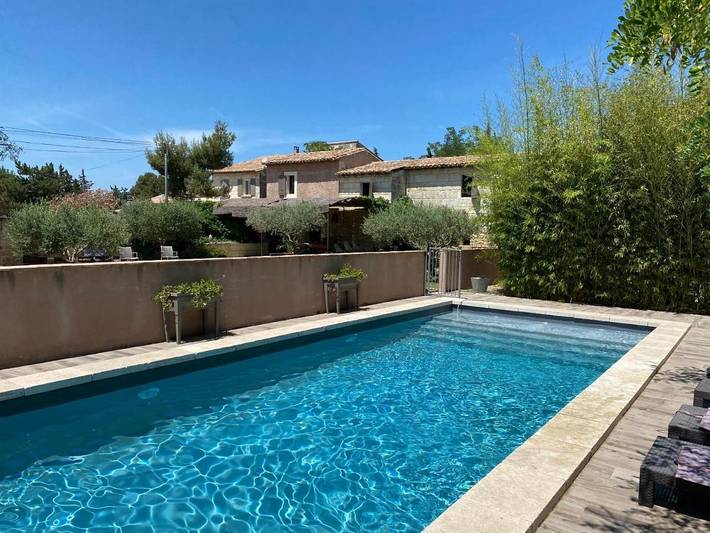 Maison de vacances pour 6 personnes, avec jardin et piscine