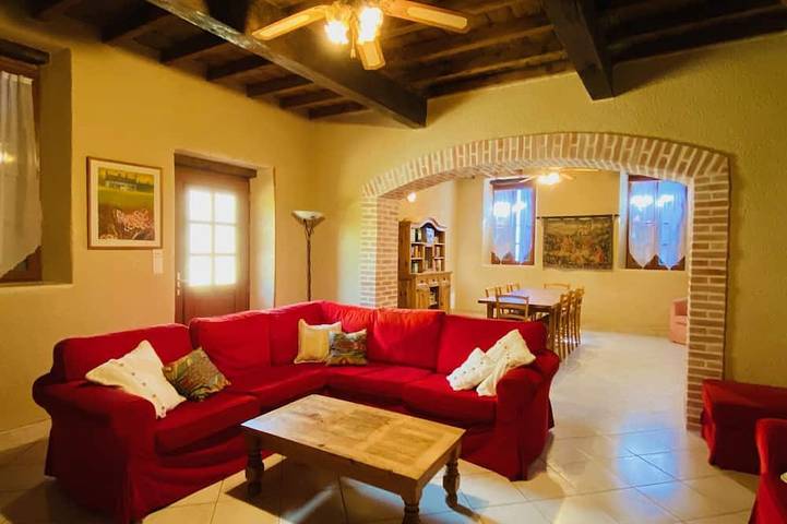 Gîte pour 10 personnes, avec jardin à Durfort-Lacapelette - 3