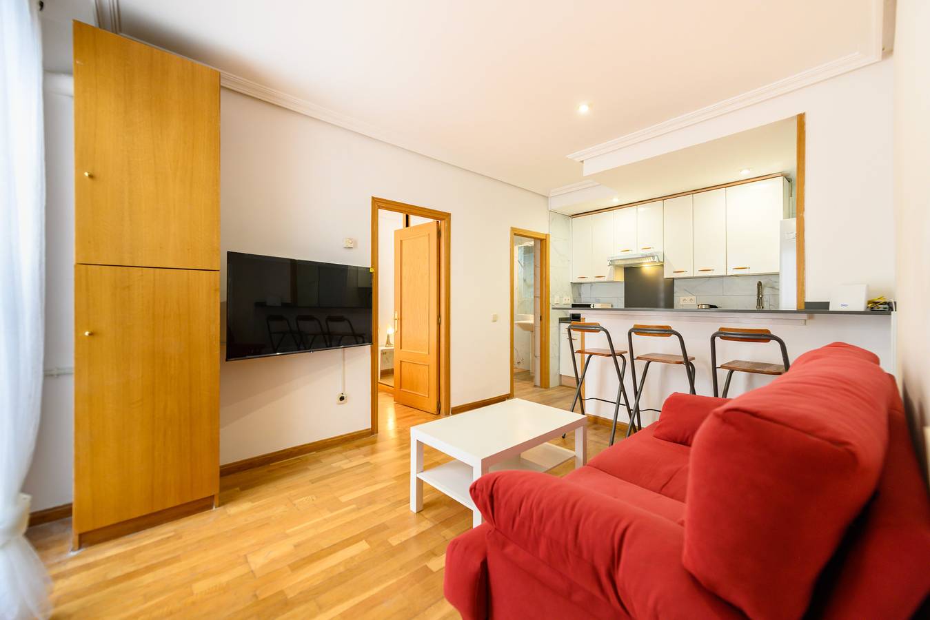 M Piso 1 dormitorio en el Centro Madrid, foto 12