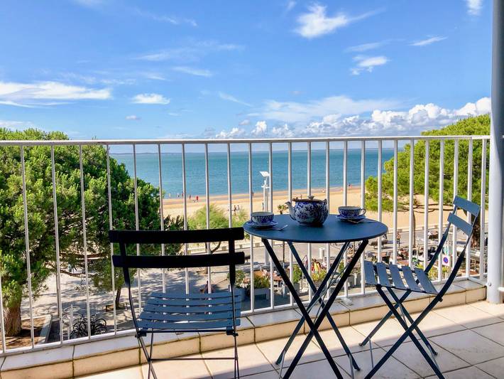 Gîte pour 4 personnes, avec Terrasse dans Casino de la Plage (Arcachon)