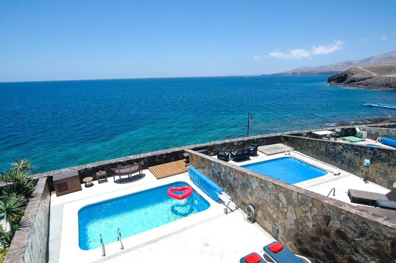 Villa für 6 Personen mit Balkon in Puerto Calero, Yaiza