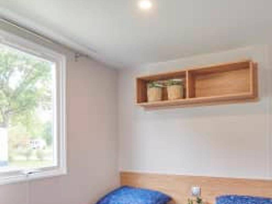 Siblu Camping Meerwijck - Stacaravan 4 personen - Elegance 2 slaapkamers (4pers) met terras in Hoogezand-Sappemeer, Provincie Groningen