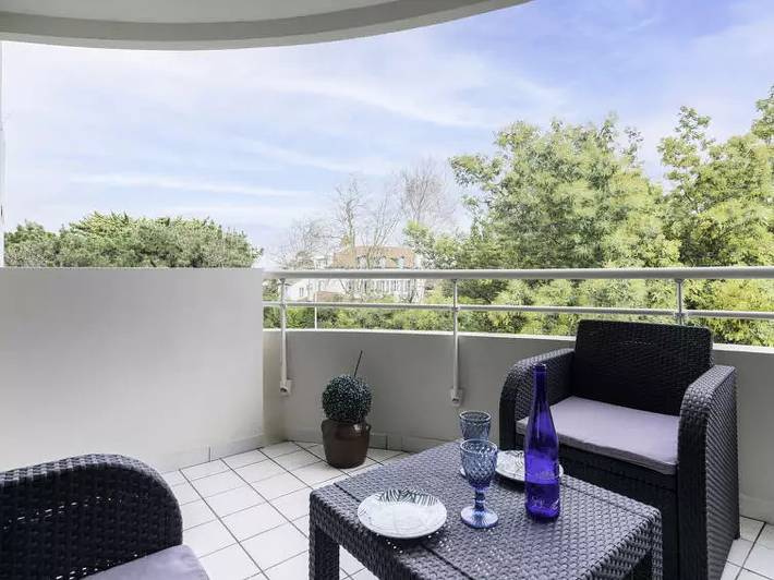 Gîte pour 2 personnes, avec terrasse dans Golf Biarritz Le Phare