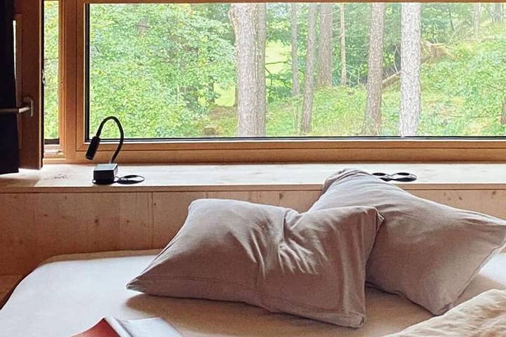 Hütte für 6 Personen, mit Balkon und Garten in Brand - 2