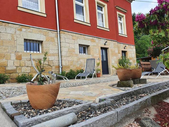 Ferienwohnung für 6 Personen, mit Ausblick und Garten in Rathmannsdorf - 3