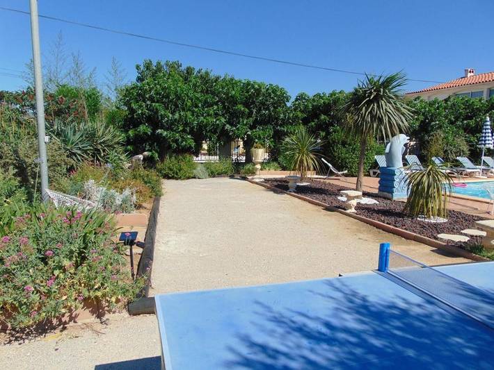 Gîte pour 4 personnes, avec piscine ainsi que vue et jardin à Rivesaltes - 4