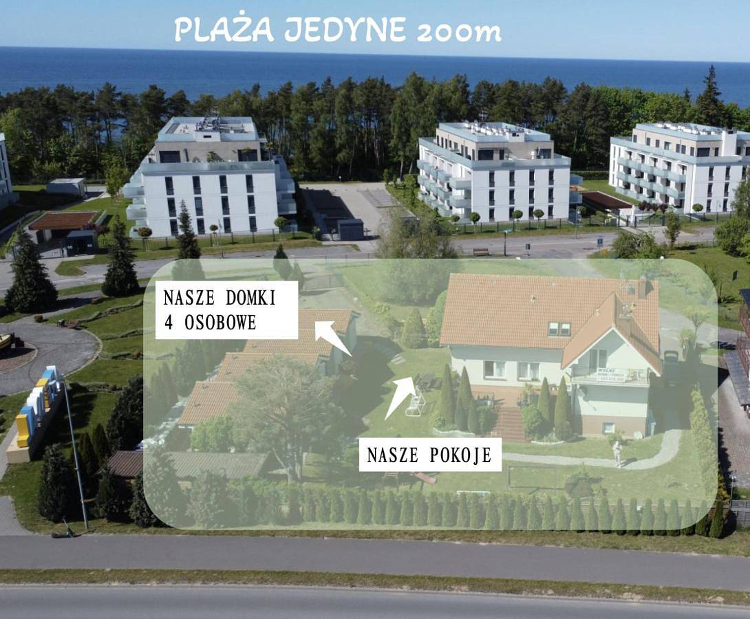 Dom Gościnny Wiki in Rewal, Powiat gryficki