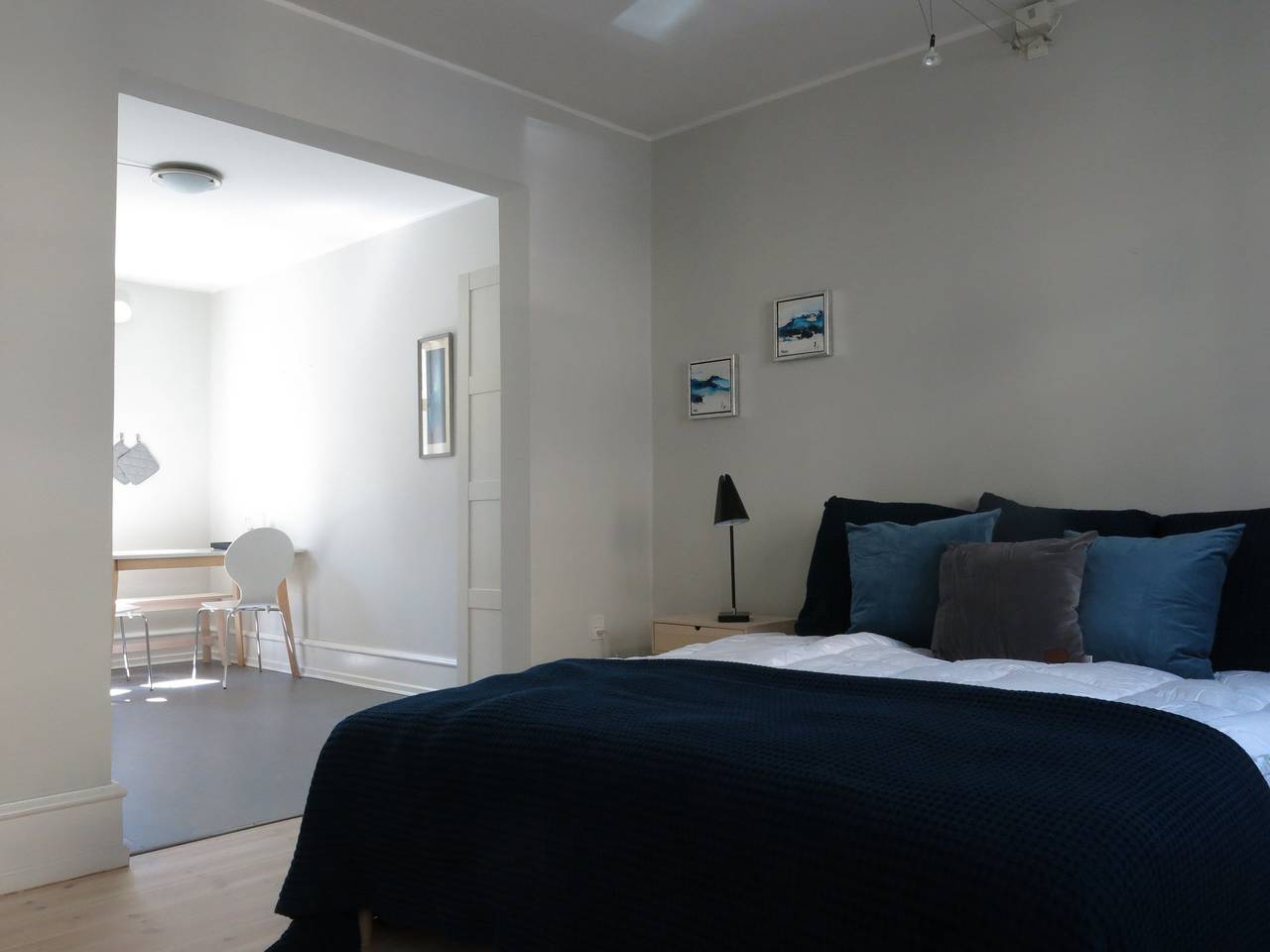 Entire apartment, Center - Studio - Close To The King - Nyboder - Space For 2 - Ground Th in Copenhagen City, Copenhagen