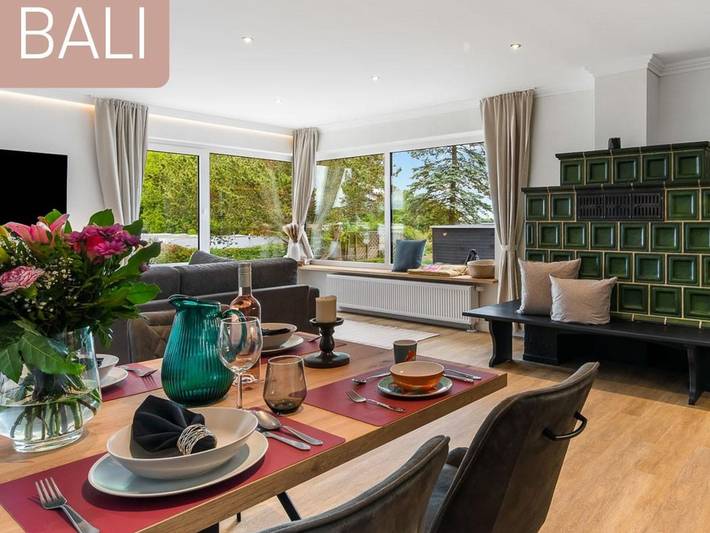 Ferienwohnung für 6 Personen, mit Terrasse und Garten