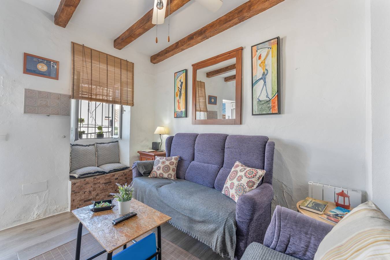 Casa Don Diego : Vue sur la montagne, Wi-Fi et climatisation in Ardales, Province de Málaga