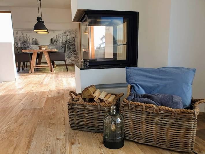 Villa Inselliebe – Luxusurlaub für 8 mit Sauna, Kamin, 700m bis zum Strand in Zempin, Usedomer Norden