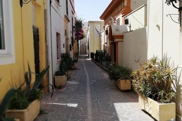 Ganze Wohnung, Casa Agata, historischer levantinischer Palast in Rhodos Stadt, Rhodos