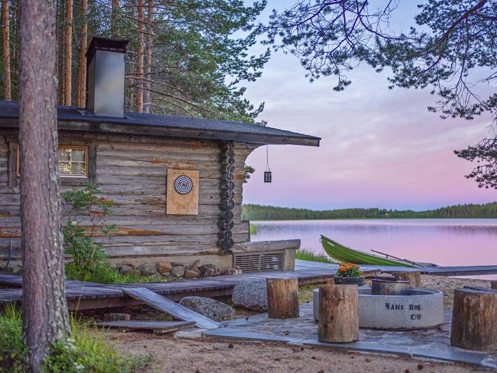 Urpola riviera in Rovaniemi, Lappland