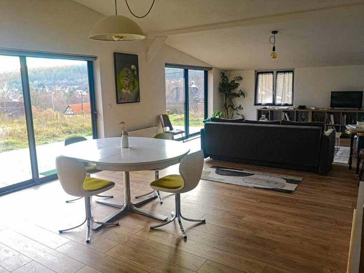 Gîte pour 6 personnes, avec vue et jardin à Sparsbach