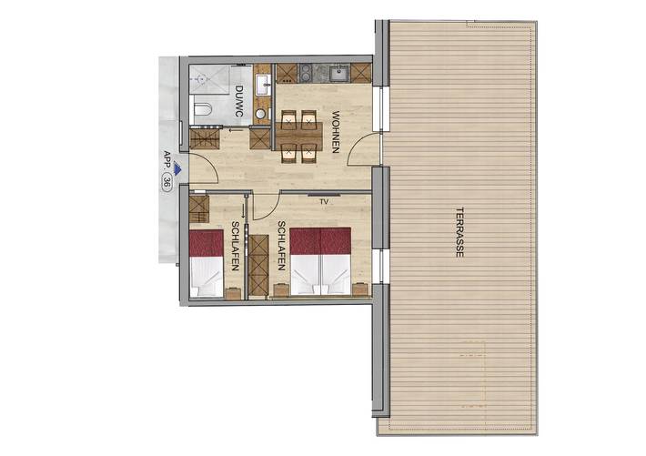 Geheel vakantieappartement, Appartement 36 in Söll, Kaisergebirge