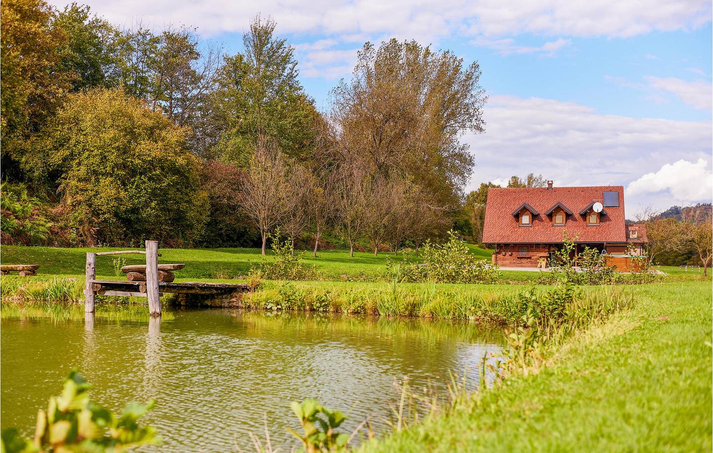 Reizende 1-Zimmer-Wohnung mit Pool und Terrasse in der Nähe von Donja Stubica in Krapina-Zagorje