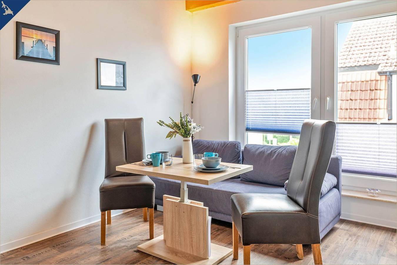 Ganze Wohnung, Moderne Ferienwohnung mit Garten – strandnah und ideal für zwei Personen in Koserow, Bernsteinbäder