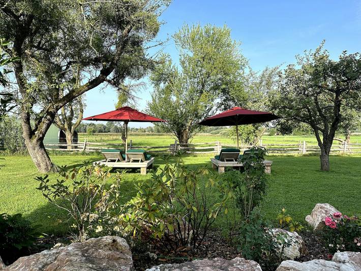 Ferienwohnung für 4 Personen, mit Sauna, mit Haustier in Übersee - 4