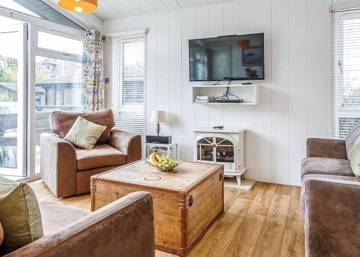 Gwithian Premier Lodge in Mullion, Cornouailles