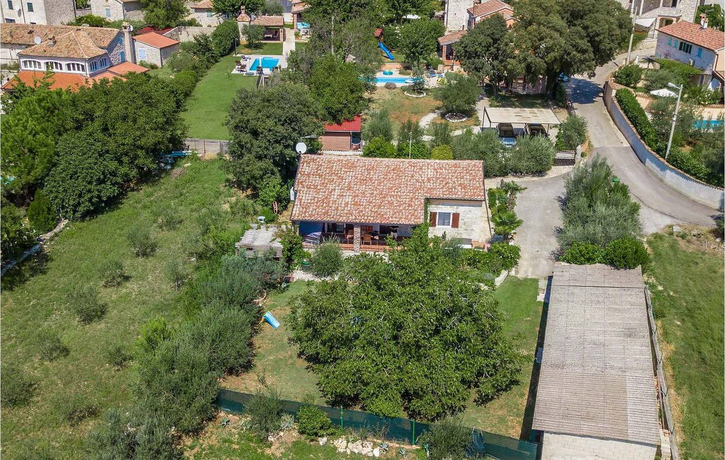 Ferienhaus für 4 Personen mit Garten in Dracevac, Porec und Umgebung