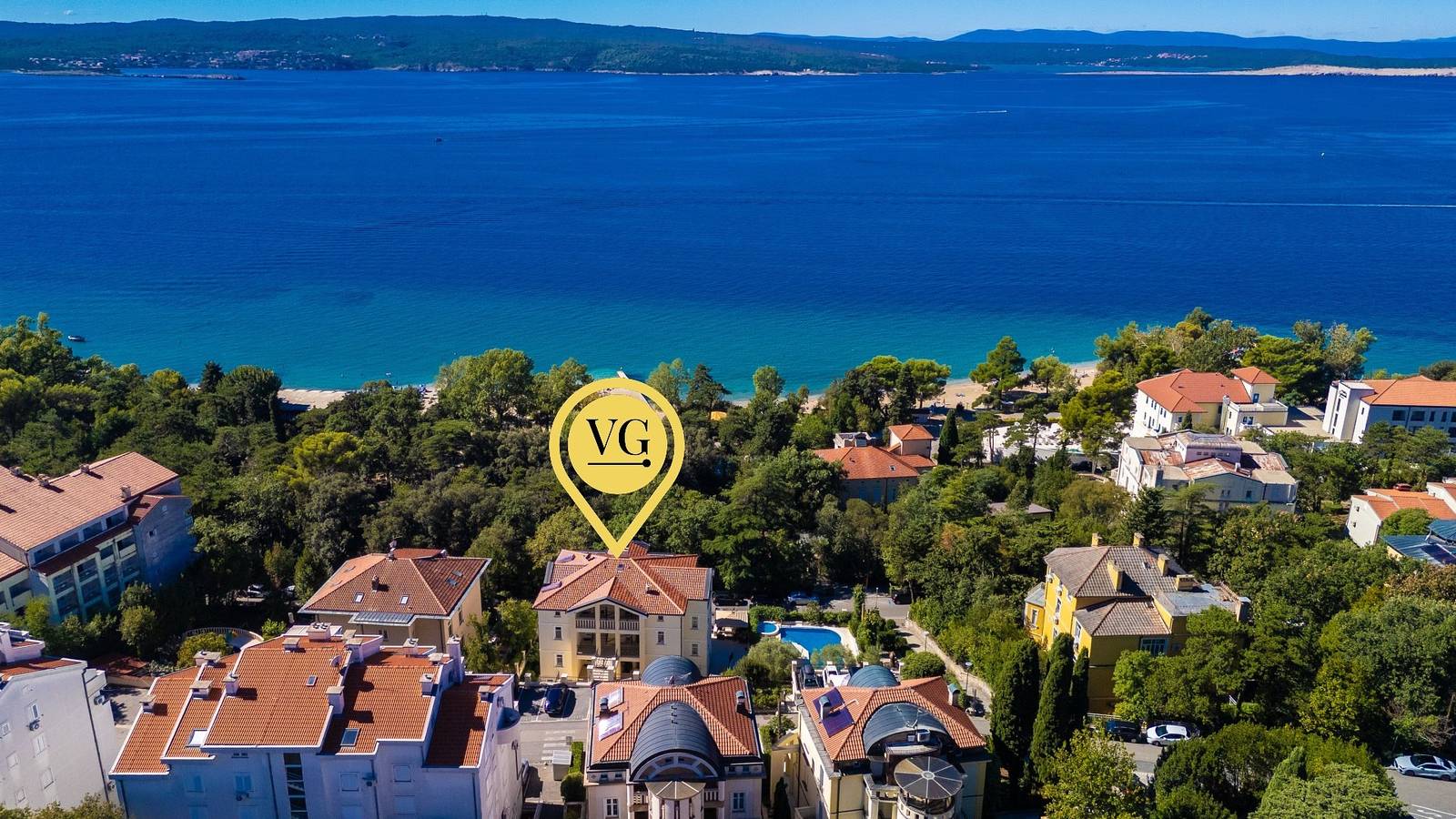 Ganze Wohnung, Apartman Emilia pool Crikvenica by Villas Guide in Gradsko kupalište (Crikvenica), Crikvenica