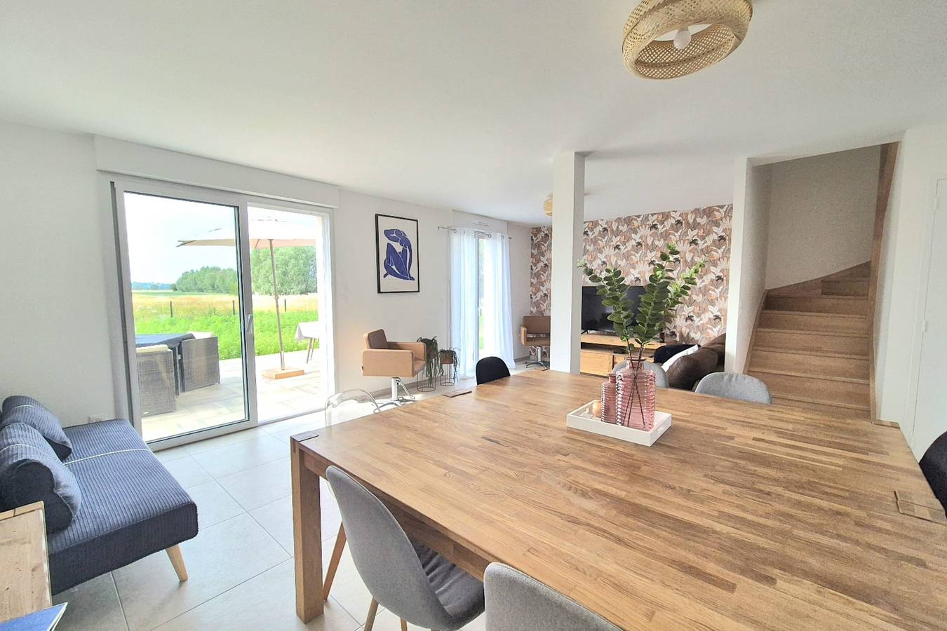 Beautiful 3 bedroom house close to the sea in Cherrueix, Mont-Saint-Michel Bay