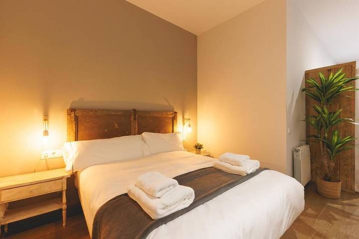 Ganze Wohnung, Bravissimo Força 17 Natura, mit einem Schlafzimmer und Terrasse in Girona, Gironès