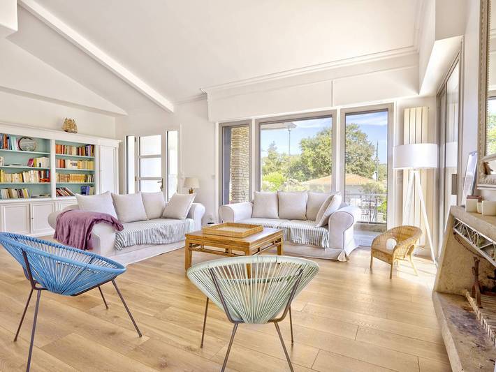 Maison de vacances pour 12 personnes, avec jardin dans Le Moulleau