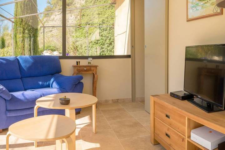 Ferienhaus für 4 Personen mit Terrasse in Fontaine-de-Vaucluse, Vaucluse