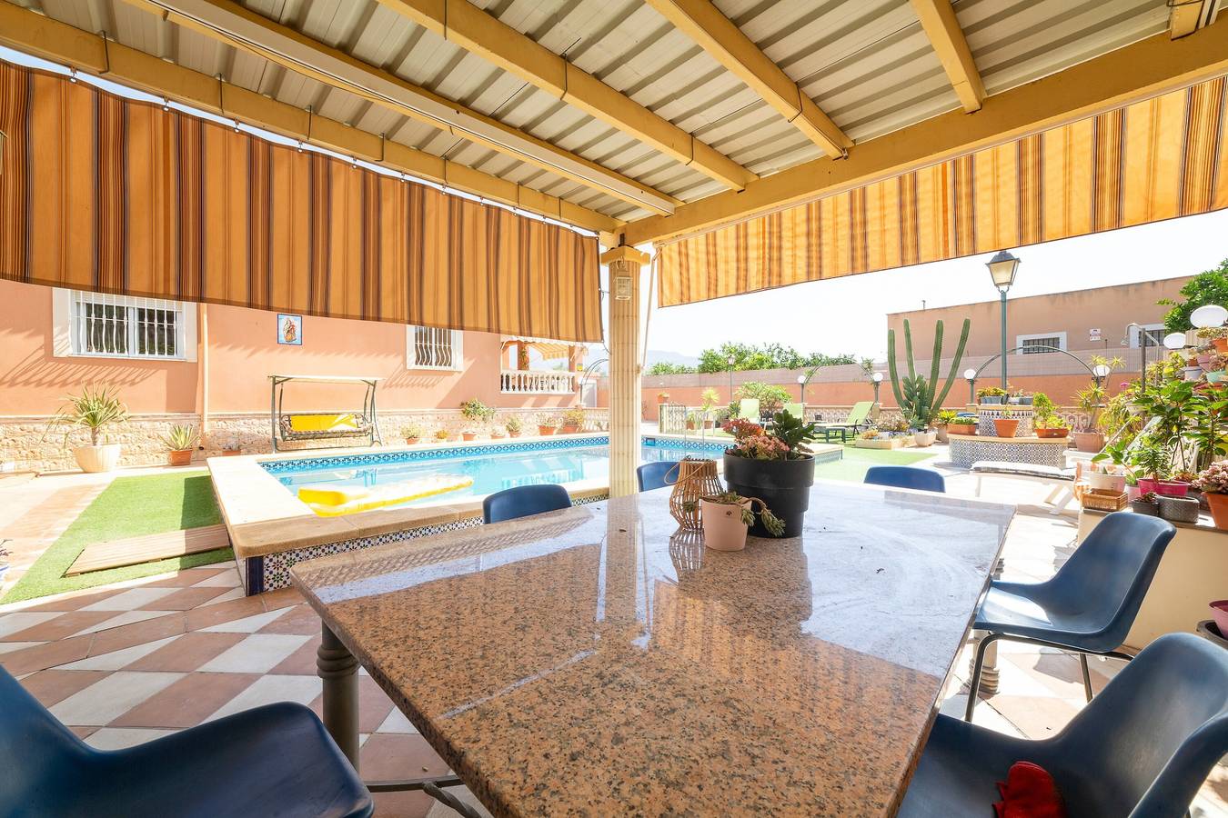 Villa Mansa: Vistas a la montaña, piscina privada y Wi-Fi en Pechina in Pechina, Costa de Almería