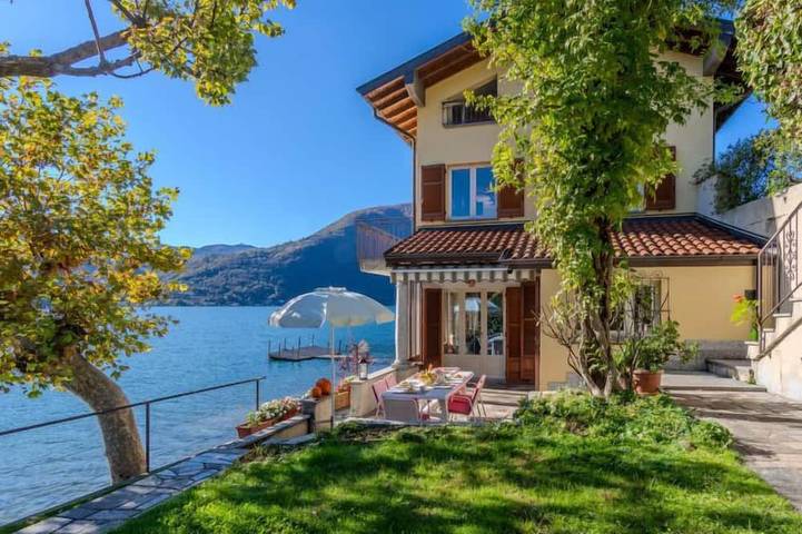 Ferienhaus für 8 Personen, mit Garten in Gemeinde Porlezza