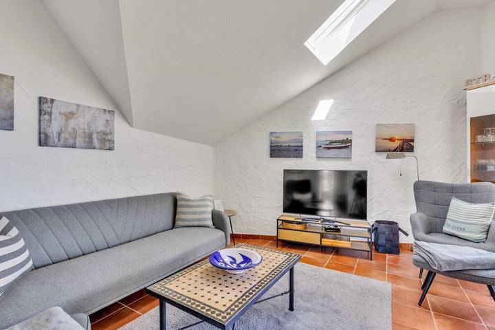 Ferienwohnung für 5 Personen, mit Balkon und Garten sowie Sauna und Ausblick in Kronsgaard - 2