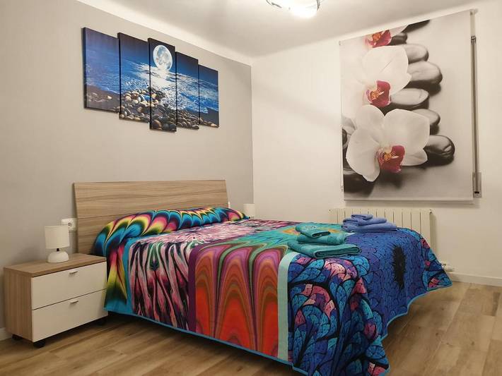 Appartement de vacances pour 6 personnes, avec balcon et vue