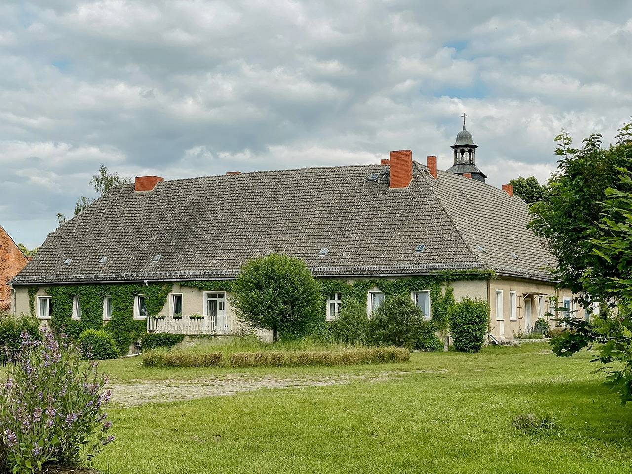Historisches Gutshaus im Naturpark Stettiner Haff in Strasburg (Uckermark), Vorpommern Greifswald
