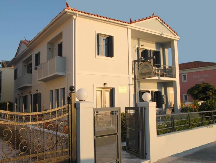 Ferienwohnung für 3 Personen, mit Garten und Ausblick auf Lesbos