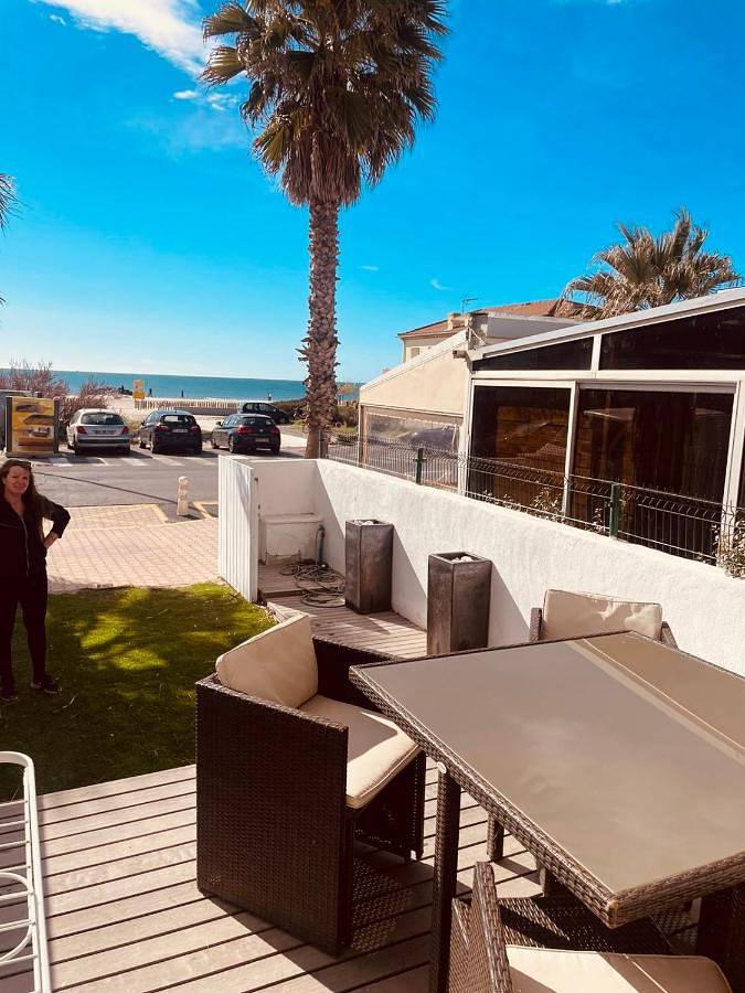 Ferienwohnung für 4 Personen, mit Terrasse und Ausblick in Palavas-les-Flots