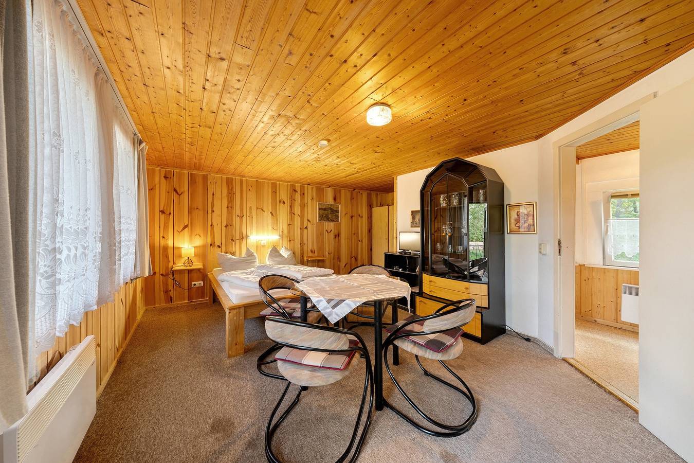 Bungalow '12 - Kimbucht' mit privater Terrasse und Gemeinschaftsgarten in Waldhufen, Oberlausitz-Niederschlesien