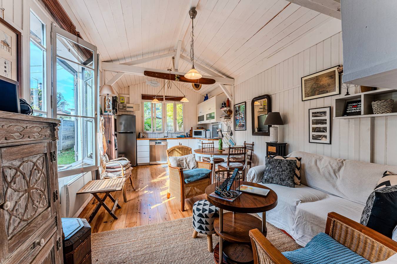 Villa Cap-Ferret Centre avec terrasse privée - Réf 222 in Lège-Cap-Ferret, Région d'Arcachon