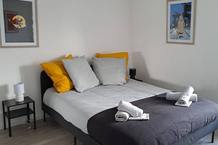 Ganze Wohnung, Apartment Be Zen ô Bizet, bis zu 5 Personen. Haustiere erlaubt in Comines-Warneton, Hennegau