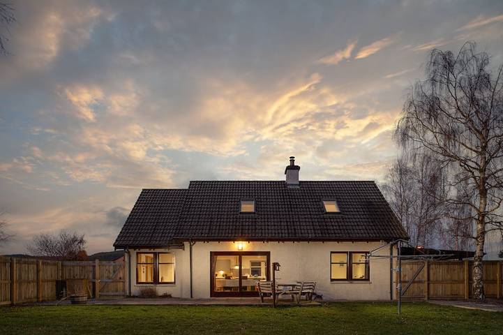 Holiday rental for 8 people, with garden, with pets in Boat of Garten