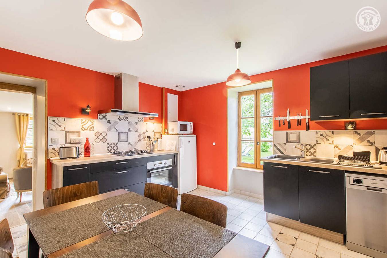 Gîte voor 4 personen met tuin in Bonnay, Mâcon en omgeving